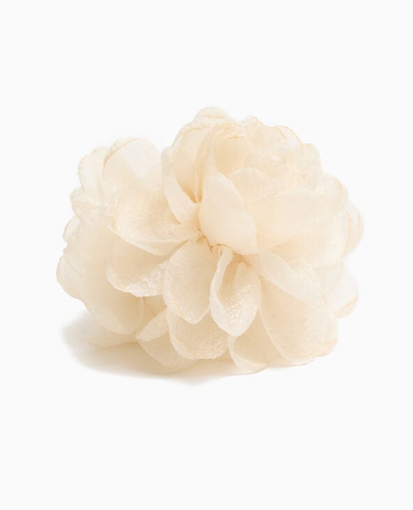 pimkie Pince crocodile Fleur - Écru