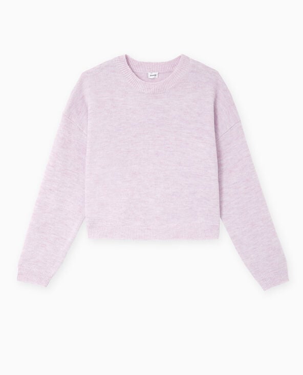 Pimkie Pull Court Avec Encolure Ronde - Rose