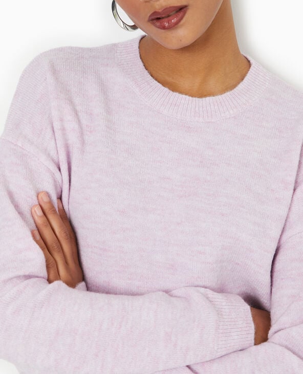 pimkie Pull court avec encolure ronde - Rose