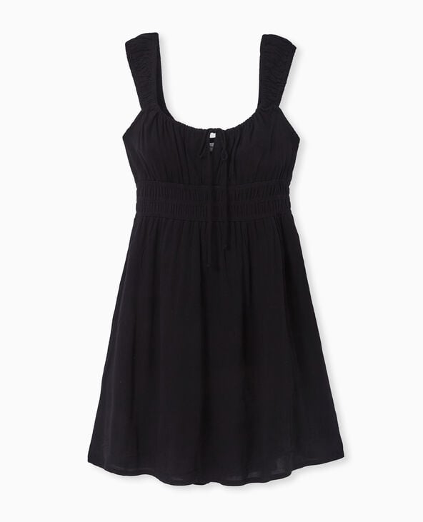 Pimkie Robe Bretelles Encolure Empire - Noir