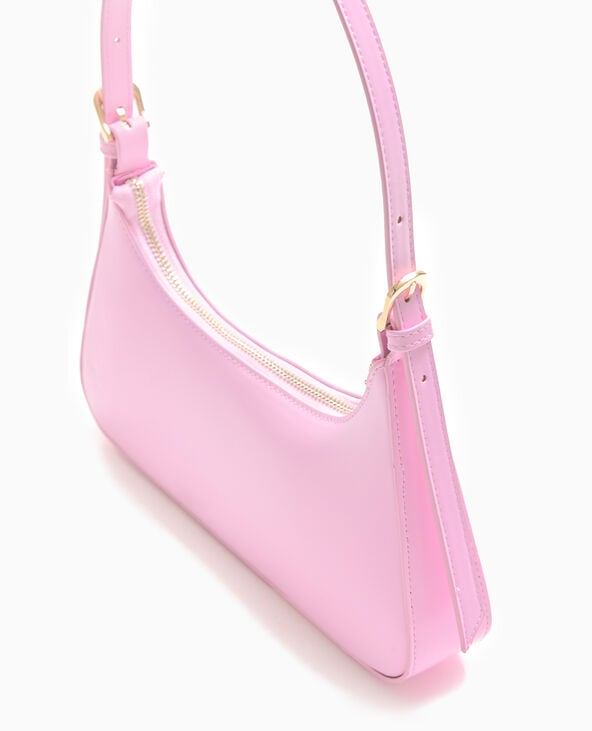 Pimkie Sac Baguette Porté épaule - Rose Poudré