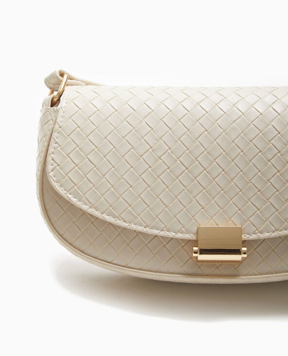 Pimkie Sac Boxy Effet Tressé - Beige