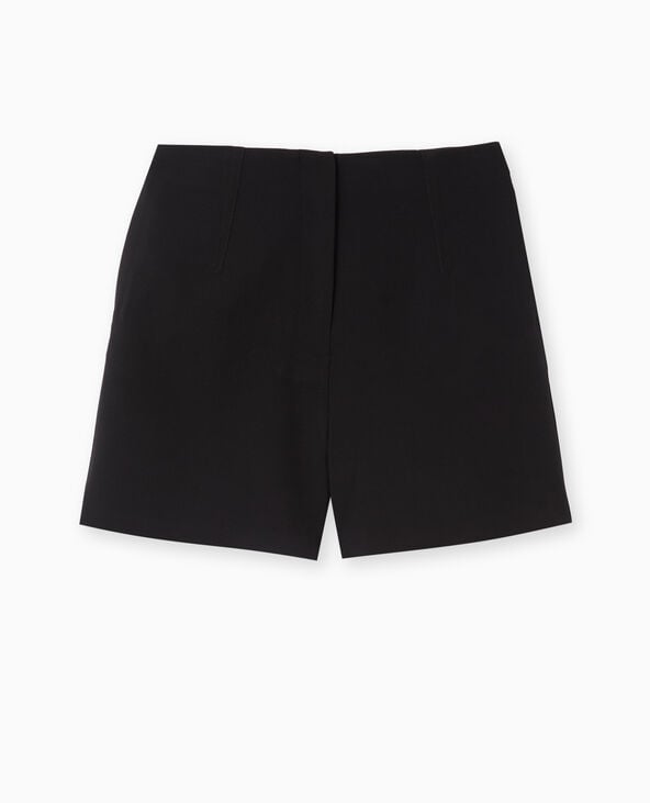 Pimkie Short City Taille Haute - Noir