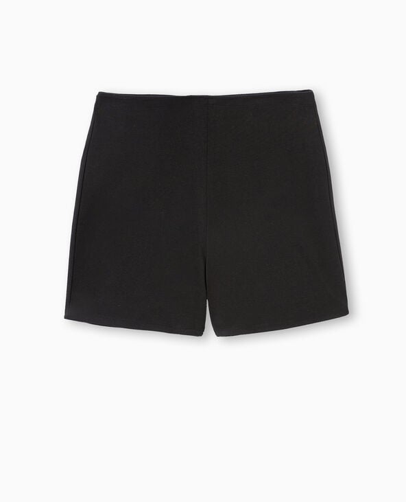Pimkie Short Cycliste Court - Noir