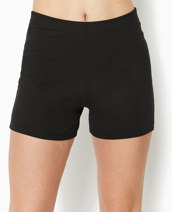Pimkie Short Cycliste Court - Noir