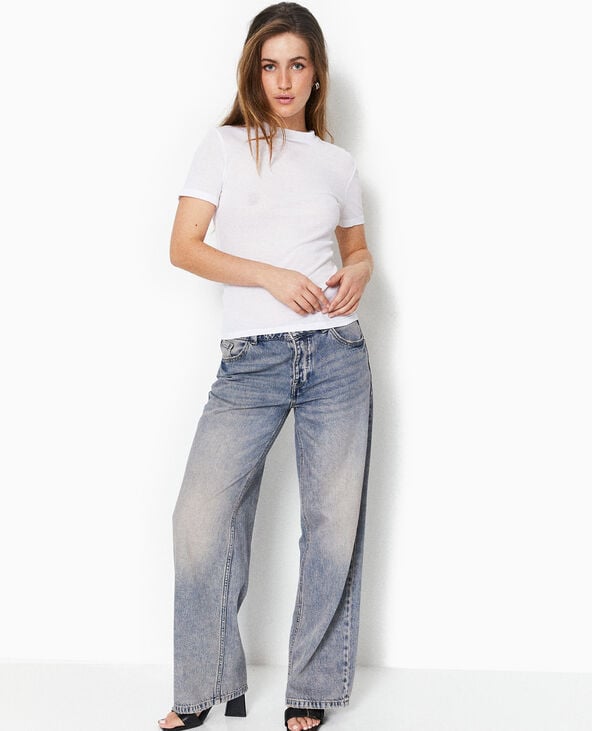 pimkie T-shirt en maille légère - Blanc