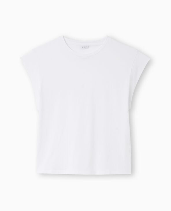 Pimkie T-shirt Oversize Sans Manches - Blanc