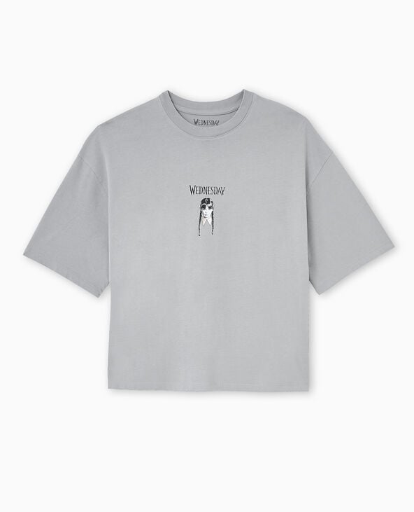 Pimkie T-shirt WEDNESDAY - Gris