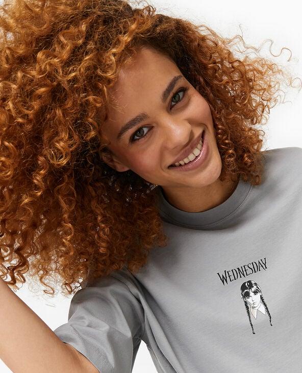 pimkie T-shirt WEDNESDAY - Gris