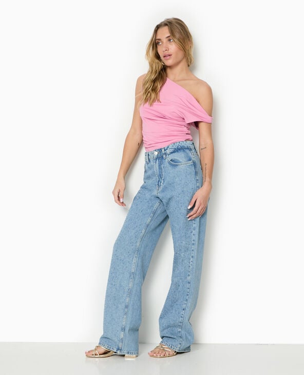 pimkie Top bénitier avec fronces côtés - Rose