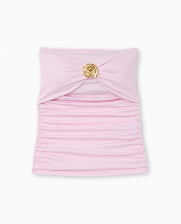 Pimkie Top Bustier Avec Détail Coquillage - Rose