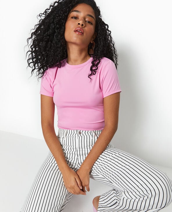 pimkie Top dos-nu avec pan twisté - Lilas