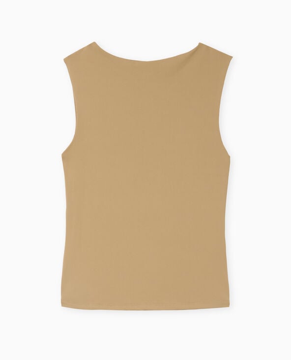 Pimkie Top Encolure Bateau - Taupe