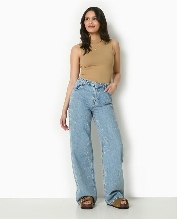 pimkie Top encolure bateau - Taupe