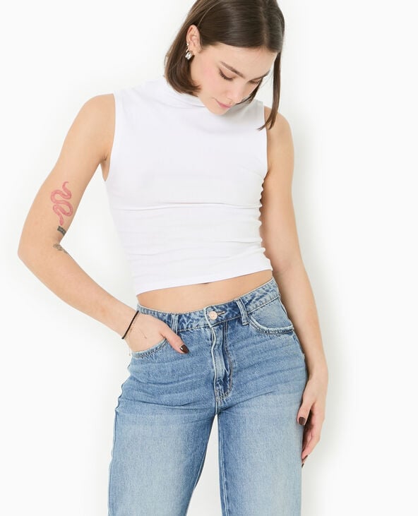 Pimkie Top Sans Manches - Blanc
