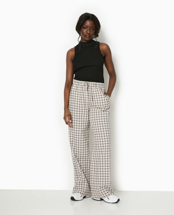 Pimkie Top Sans Manches En Maille Côtelée - Noir