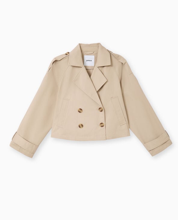 Pimkie Trench Court En Toile - Beige