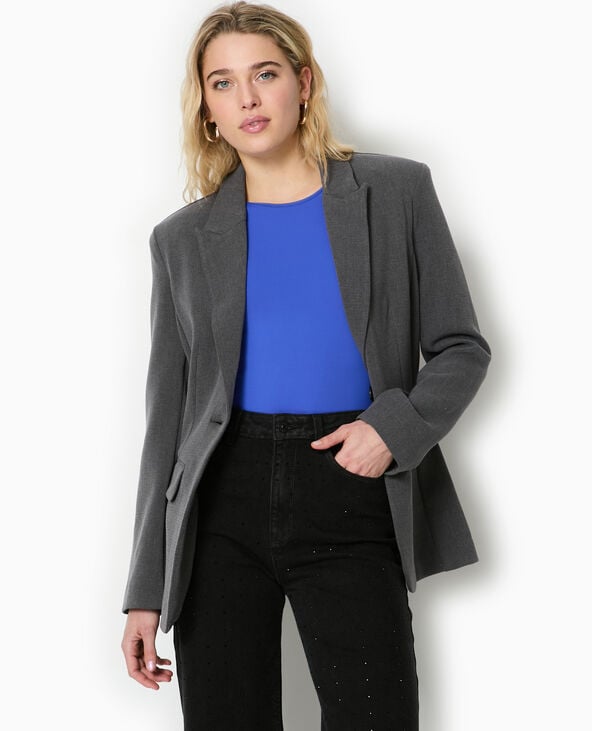 pimkie Veste blazer cintrée - Gris