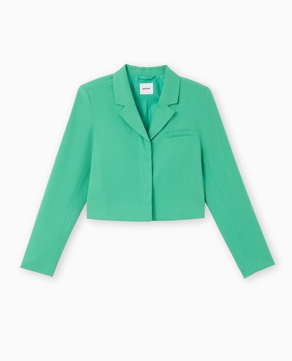 Pimkie Veste Courte Avec Boutons Sous Patte - Vert