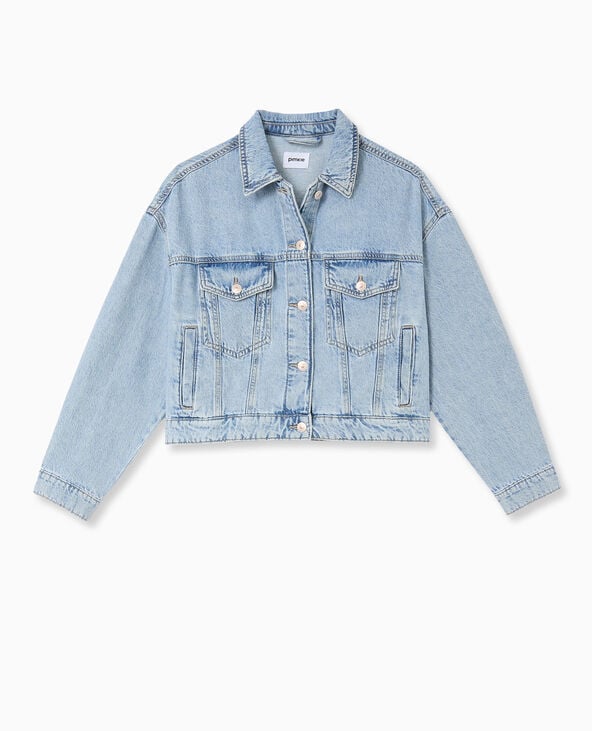 Pimkie Veste En Jean - Bleu