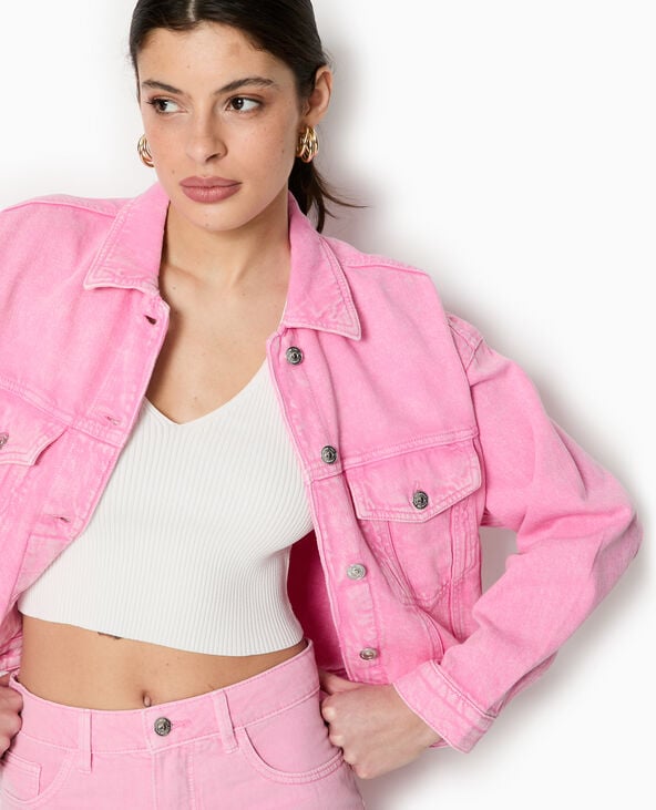 pimkie Veste en jean - Rose