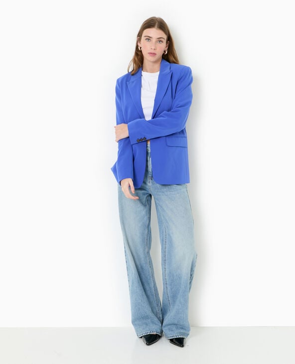 pimkie Veste légèrement cintrée - Bleu électrique