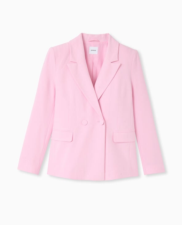 Pimkie Veste Tailleur Avec Double Boutonnage - Rose
