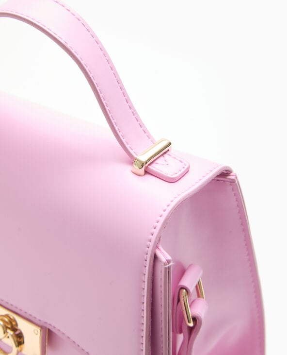 Pimkie Sac Boxy Avec Poignée Et Bandoulière - Rose Poudré