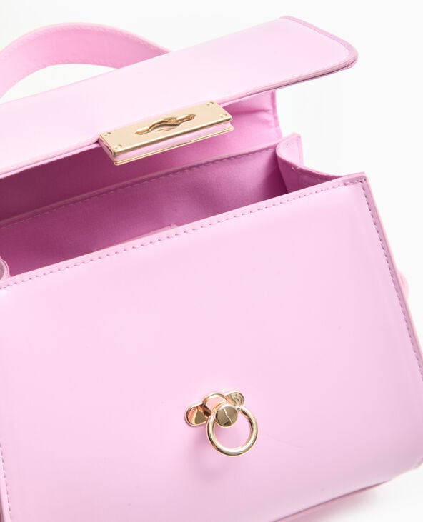 Pimkie Sac Boxy Avec Poignée Et Bandoulière - Rose Poudré