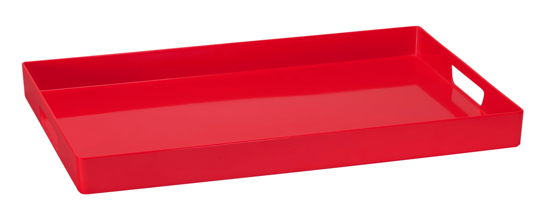 Platex Plateaux Vestah Angles 52x35 Cm (lot De 4) Lumière / Cerise / Brun / Noir