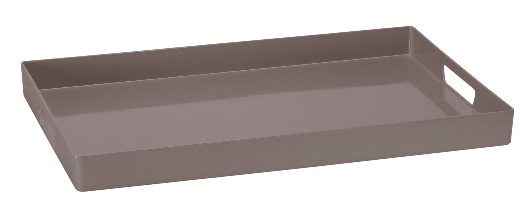 Platex Plateaux Vestah Angles 52x35 Cm (lot De 4) Lumière / Cerise / Brun / Noir