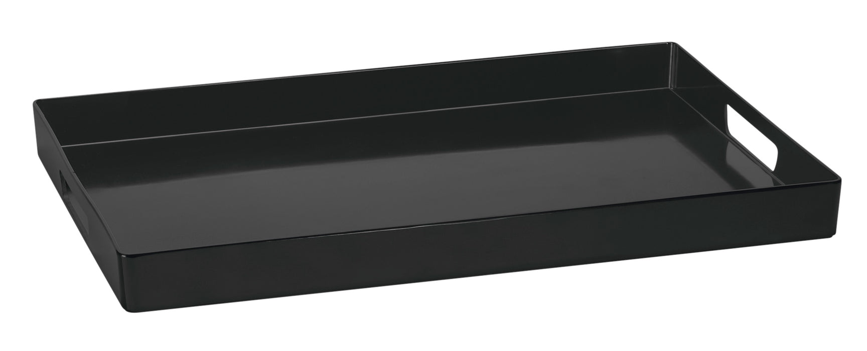 Platex Plateaux Vestah Angles 52x35 Cm (lot De 4) Lumière / Cerise / Brun / Noir