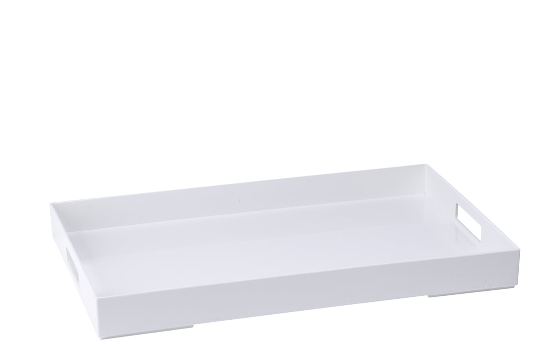 platex Plateaux Vestah Angles 60x40 cm (lot de 4) Lumière / Noir