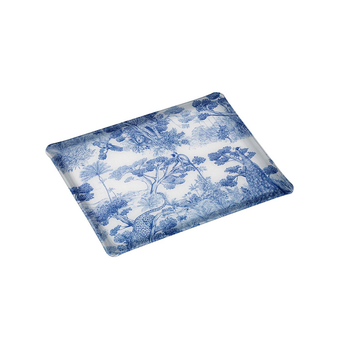 Platex Plateau Acrylique Animalia Bleu