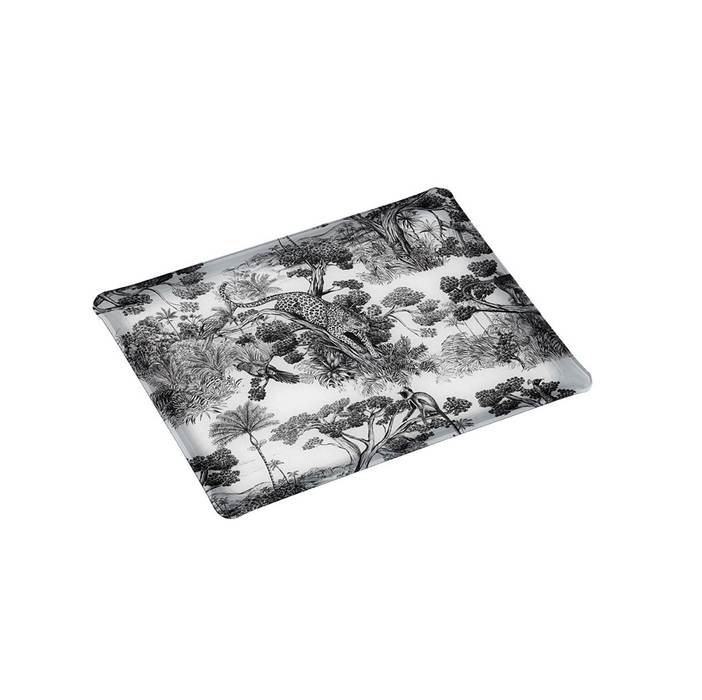 Platex Plateau Acrylique Animalia Noir