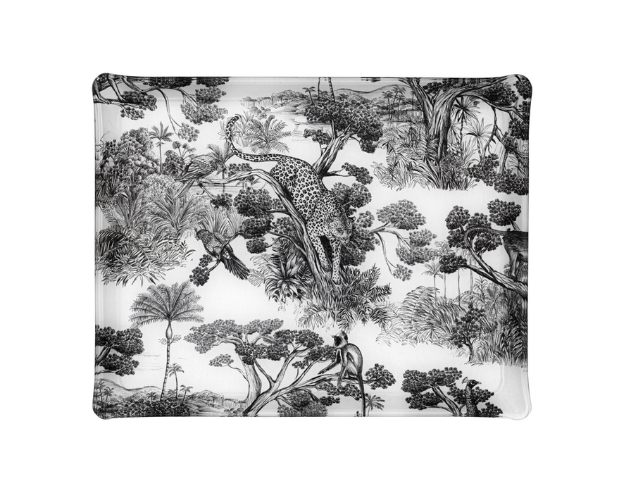 platex Plateau Acrylique Animalia Noir