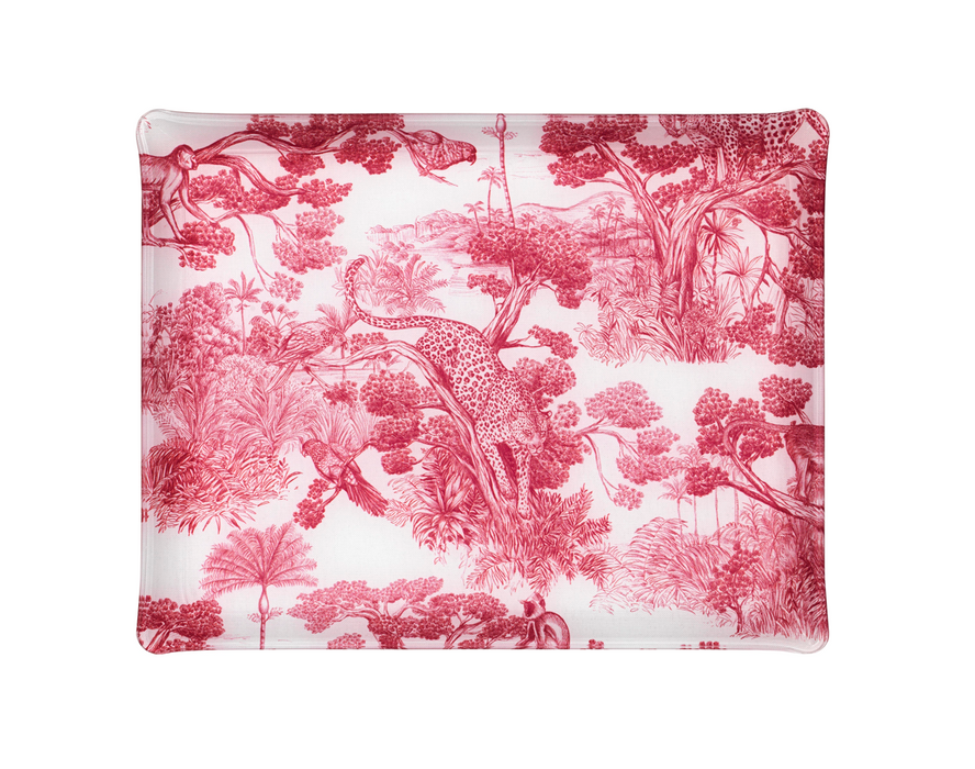 platex Plateau Acrylique Animalia Rouge