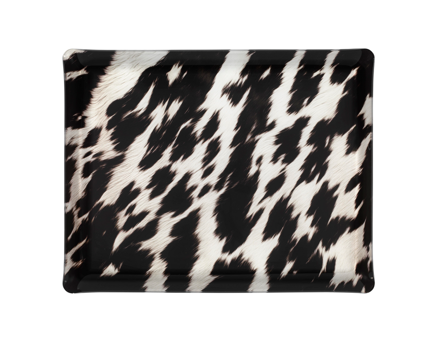 platex Plateau Acrylique Animaux Vache