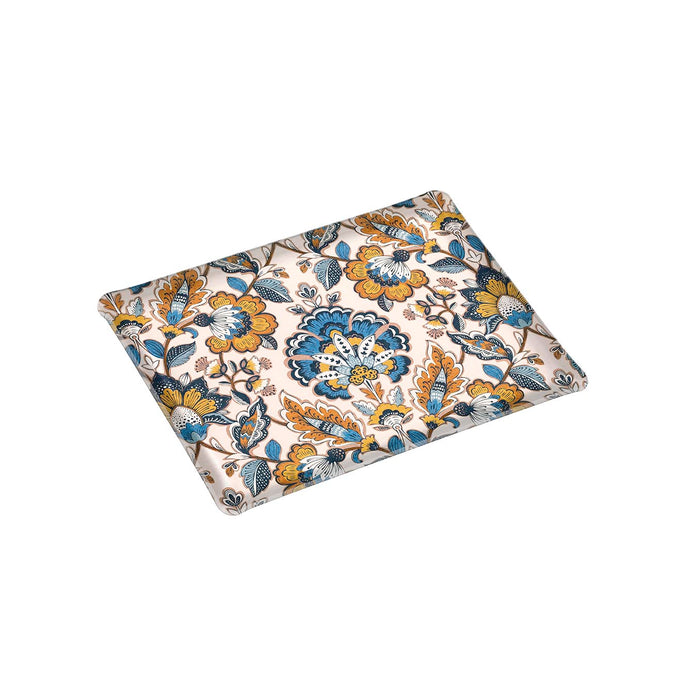 Platex Plateau Acrylique Geometric Bleu