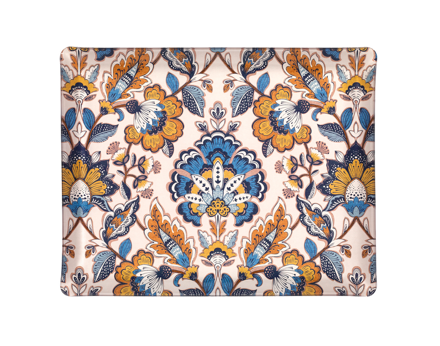 platex Plateau Acrylique Geometric Bleu