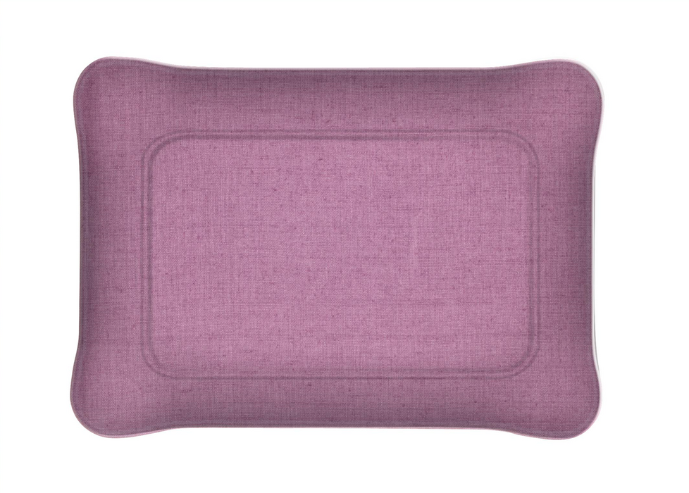 platex Plateau Acrylique Lin Parme