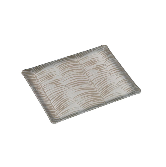 Platex Plateau Acrylique Tribal Argent