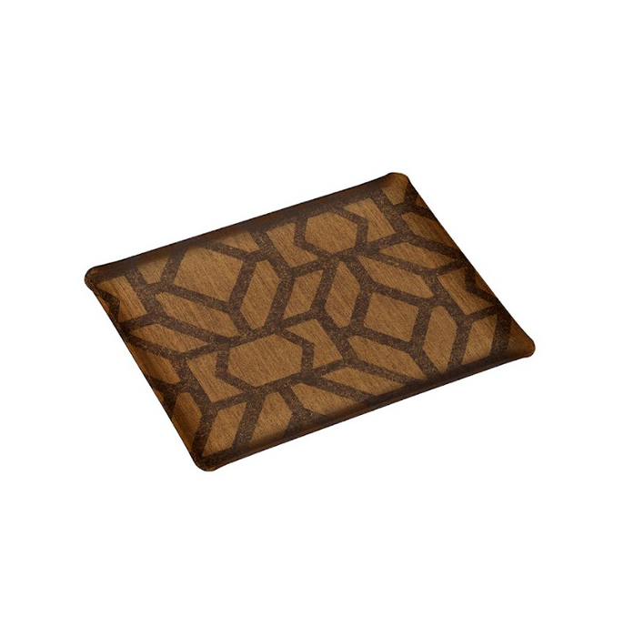 Platex Plateau Acrylique Tribal Bronze