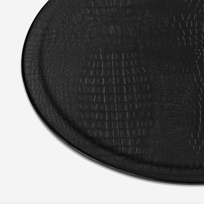 Platex Plateau Limo Croco Noir