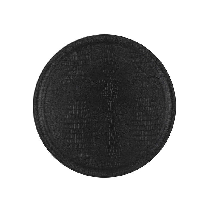 platex Plateau Limo Croco Noir