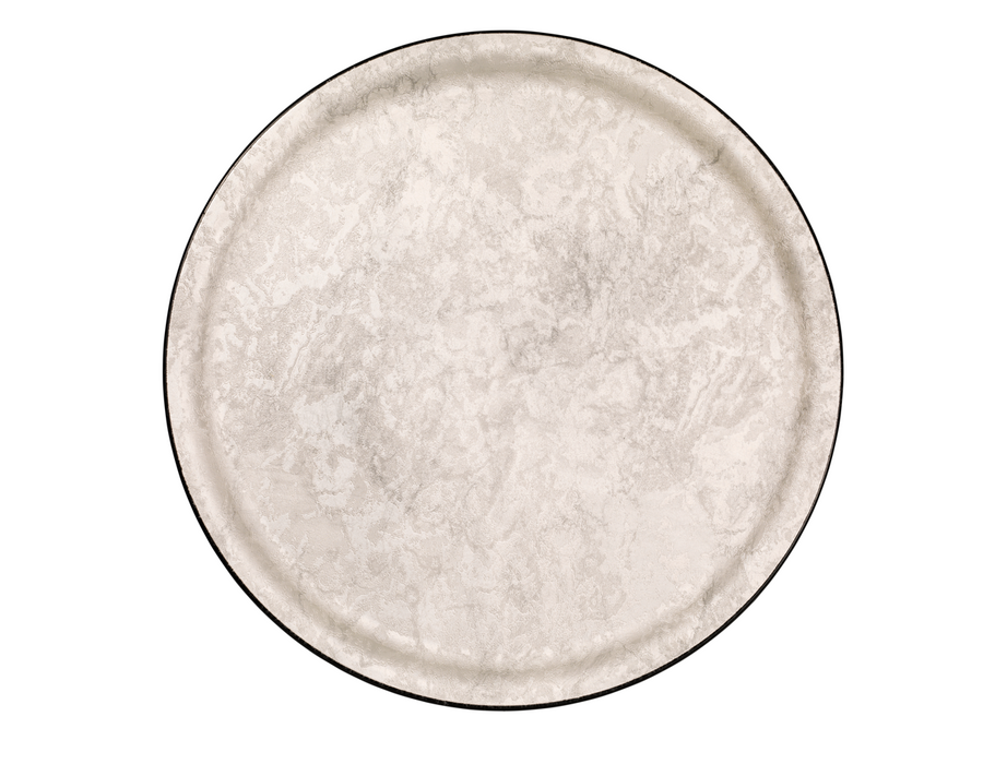 Platex Plateau Limo Marbre Argenté