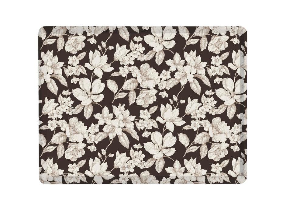 Platex Plateau Stratifié Magnolia Chocolat