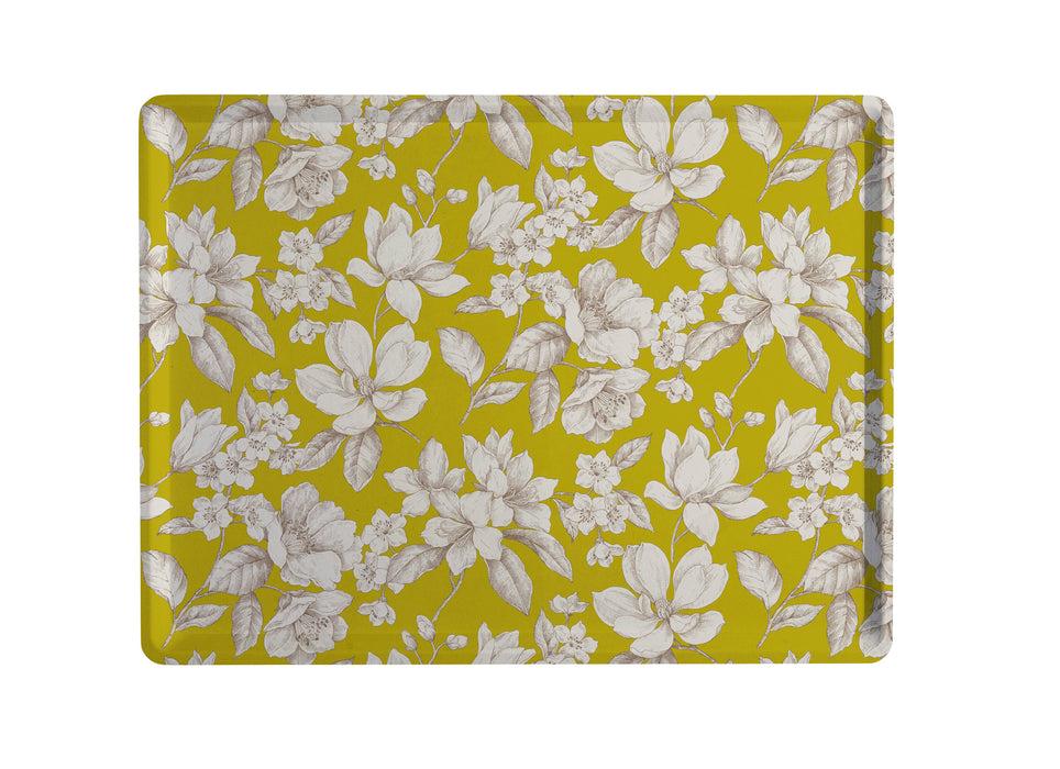 Platex Plateau Stratifié Magnolia Moutarde