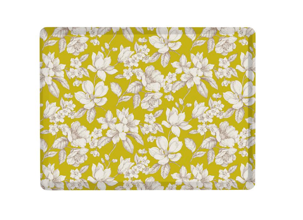 Platex Plateau Stratifié Magnolia Moutarde