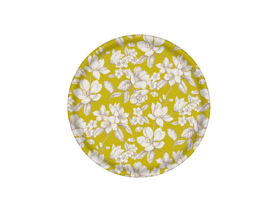 platex Plateau Stratifié Magnolia Moutarde